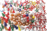 Christmas Decorations - Pack of 5 - African Beaded Wire Ornaments