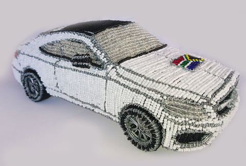 Wire Designer Car, Johnson Sithole, Wire Sculpture- The Wild Coast Trading Company