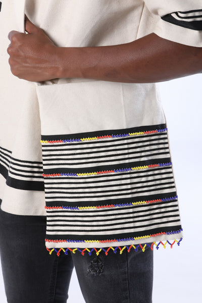 Inxili Xhosa bag with Smoking Woman Screenprint main image 0
