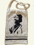 Inxili Xhosa bag with Smoking Woman Screenprint