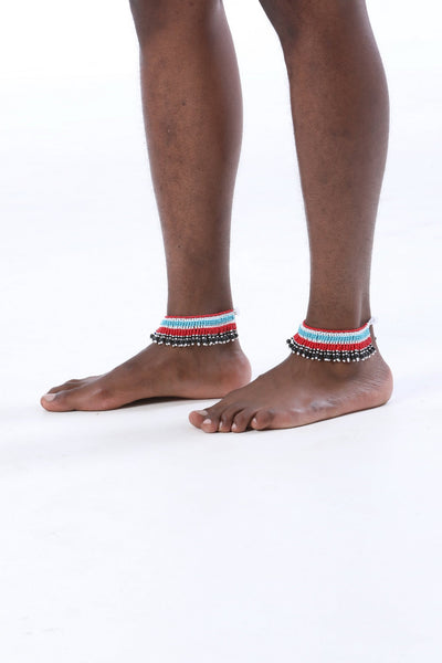 Buy traditional Xhosa beaded anklets Wild Coast Trading Co The