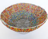 Bowl - African Beaded Wire Fruit Bowls, Clever Wire, Fruit Bowls- The Wild Coast Trading Company