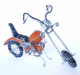 Wire Craft Harley Davidson Motorbikes, Howard Ntaka, Wire Sculptures- The Wild Coast Trading Company