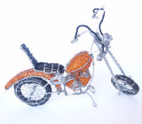 Wire Craft Harley Davidson Motorbikes, Howard Ntaka, Wire Sculptures- The Wild Coast Trading Company