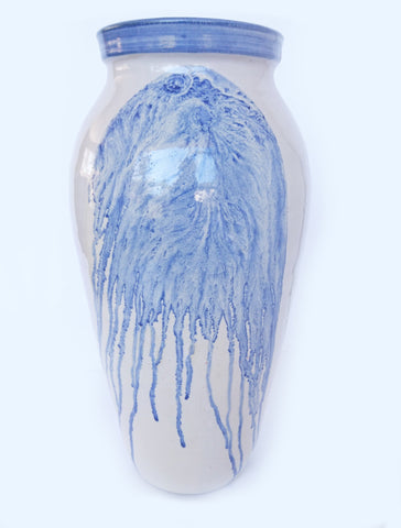 Blue Cobalt Ceramic Vases