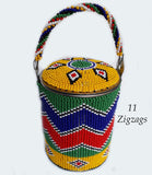 Beaded Tin Can Ibhekile