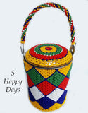 Beaded Tin Can Ibhekile