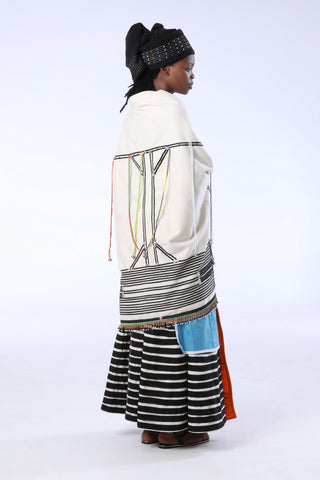 Bhayi shawls, Xhosa blankets with braiding and beading in umbhaco – The ...