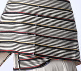 Xhosa Umbhaco Wrap Skirt with Two Tone Braiding
