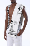 Traditional Xhosa Scarf - Unisex with 3 prints (SCARF ONLY - no beaded vest)