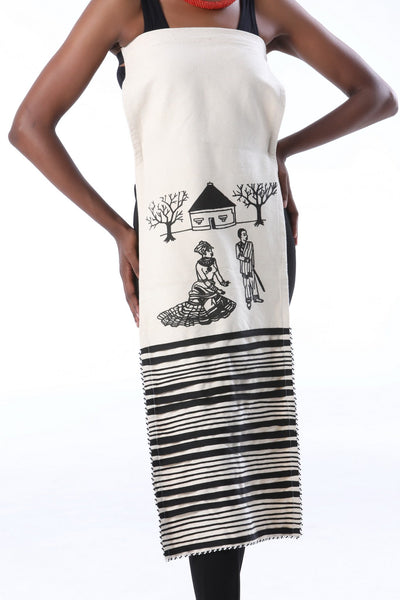Buy traditional printed African isiXhosa uMbhaco ncebetha aprons – The ...