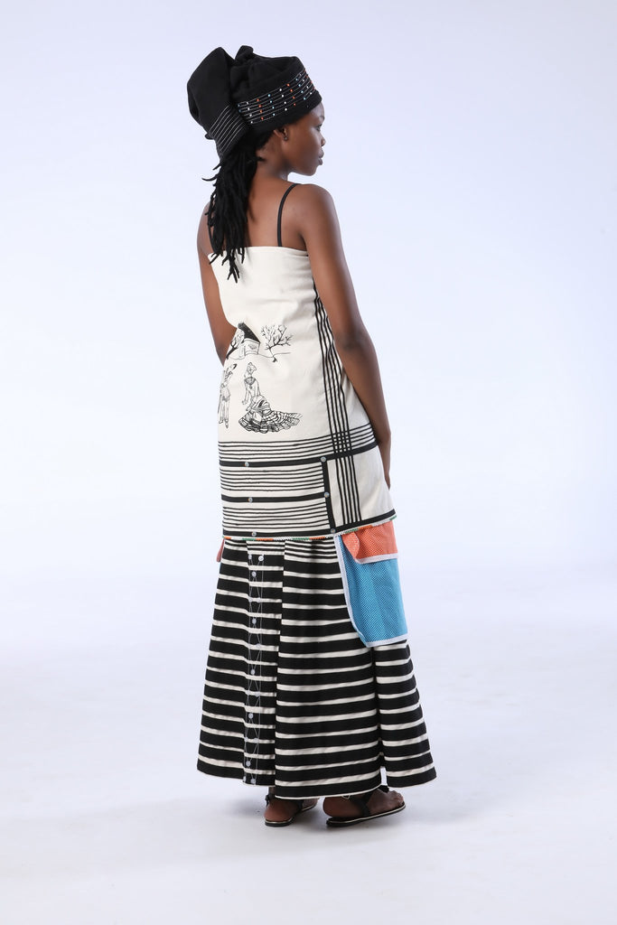 isiXhosa uMbhaco set of clothing for women, traditional fashion. – The ...