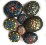 Mandala Painted Stones