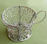 Wire Tea Cup Plant Holder, The Wireman, Plant Holder- The Wild Coast Trading Company