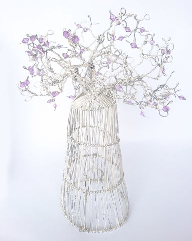 Beaded Baobab Wire Trees, The Wireman, Wire Sculptures- The Wild Coast Trading Company