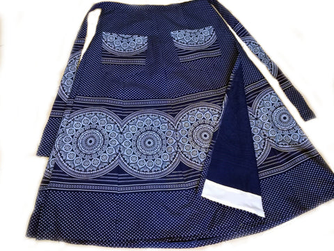 Umbhinqo kaMakoti skirt with Da Gama shweshwe Xhosa fashions