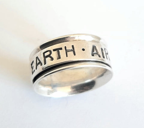 Elements Sterling Silver Ring