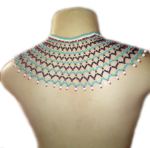 Antique Style Beaded Nambita Isicangca Necklace